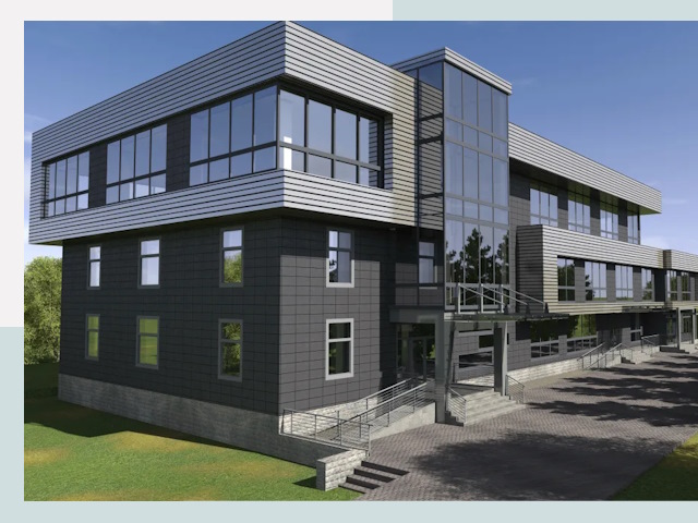 Административные здания в Боровичах