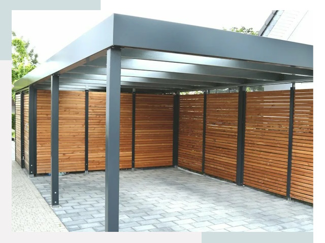 Навесы для парковки в Боровичах