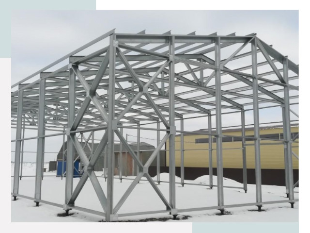 Каркасные ангары в Боровичах