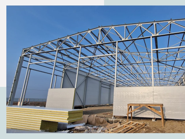 Утепленные ангары в Боровичи от 625 руб. за м²