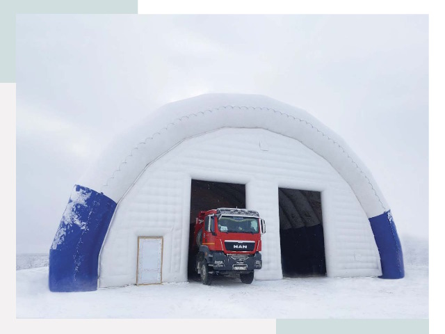 Мобильные ангары в Боровичах