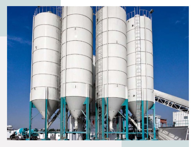 Строительство цементных силосов в Боровичах