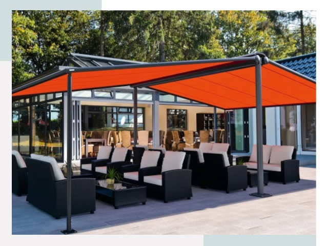 Навесы для кафе и ресторанов в Боровичах