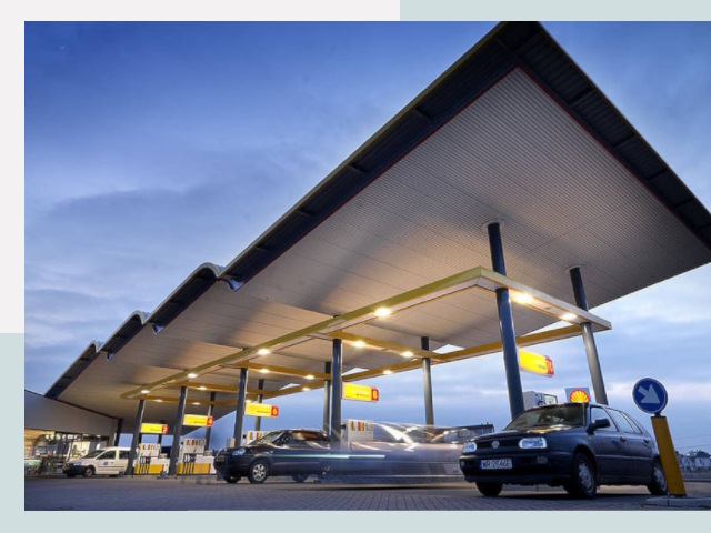 Навесы для АЗС в Боровичи от 625 руб. - Защита и комфорт