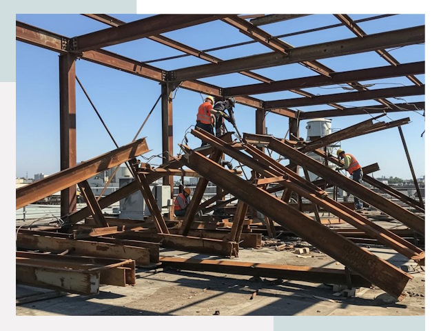 Демонтаж металлоконструкций в Боровичах от 625 руб.