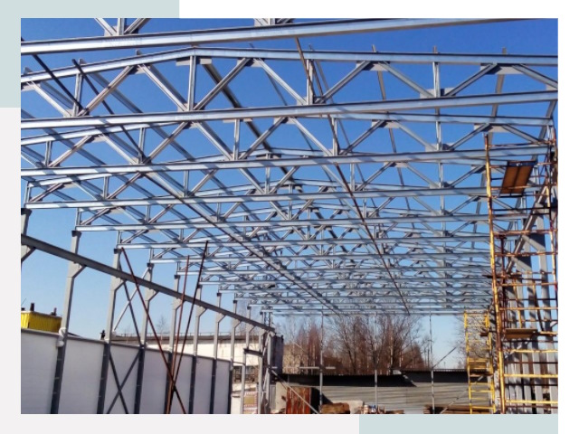 Металлокаркасы для складов в Боровичах